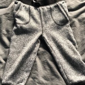 Charcoal toddler sweatpants
